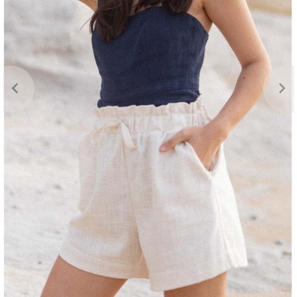 Harly Jae Cruz shorts in wheat - Picture 2 of 5